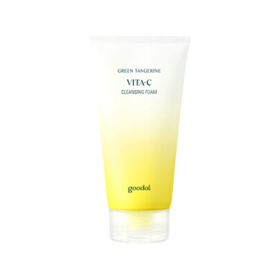 [GOODAL] Green Tangerine Vita C Cleansing Foam - 150ml / Free Gift