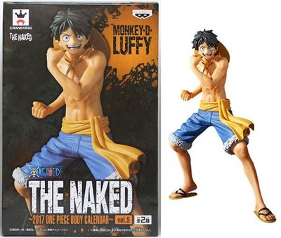 ONE PIECE Figurine LUFFY Short Bleu NAKED 16 cm BANPRESTO | eBay