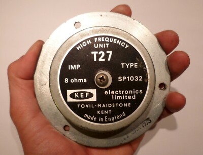 DIAPHRAGMA Di Ricambio Per Tweeter KEF T27 TIPO SP1032 DIAPHRAGMA Di Ricambio Per Tweeter KEF T27 TIPO SP1032