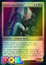 x1 Glamorous Outlaw SNC MTG 190/281 FOIL COMMON M/NM 1x