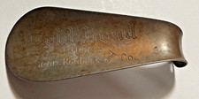 Vintage Old Antique Shoe Horn Adv. Gold Bond Shoes Sears Roebuck  Co