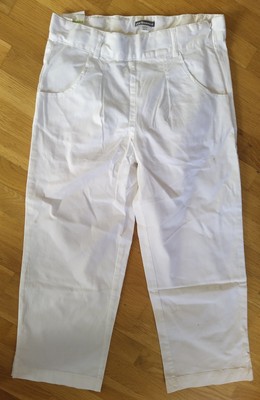 Vertbaudet Mädchen Jeans Chino 150 146 neu weiß Neu mit Etikett Top 
