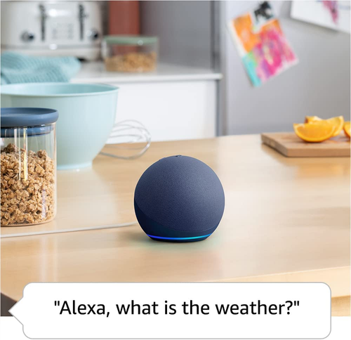 Amazon Echo Dot (Newest Model), Vibrant Sounding Alexa Speaker, Great for Bedroo - Picture 4 of 12