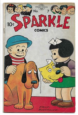 Sparkle Comics #7 GOLDEN AGE UNITED FEATURE COMIC BOOK Nancy Li'l Abner app 1949