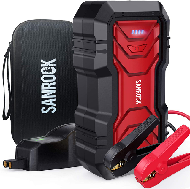 Heavy Duty Truck Battery Booster Pack Jump Starter Box Portable 2500