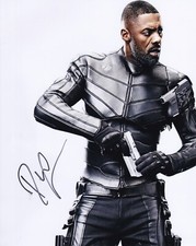IDRIS ELBA signed autograph 20x25cm Hobbs & Shaw in person autograph COA