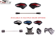 T-Rex Racing 2017-2020 Suzuki SV650 Frame Rear Axle Sliders Case Cover Tail Tidy