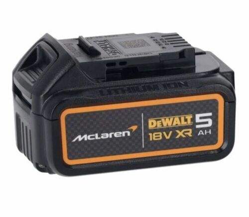 NEW DeWALT & McLaren F1 18V XR 2 Piece Drill & Hammer 2 x 5.0Ah Combo Kit - Picture 4 of 4