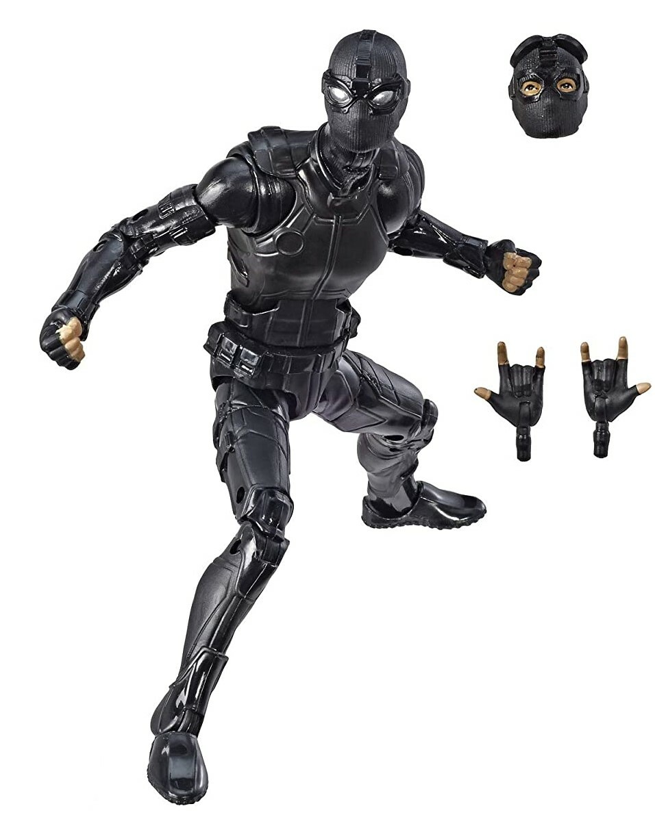 marvel legends stealth spiderman