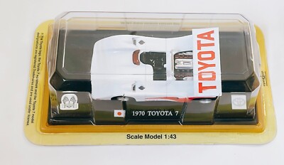 Delprado Toyota - 7 GP 1970 Race Car Diecast 1/43 car & Tomioka