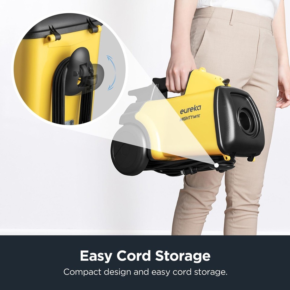 Eureka 3670M Canister Cleaner,Lightweight Powerful Vacuum eBay