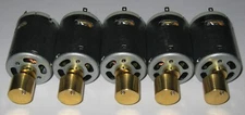 5 X 12V Nichibo Vibrator / Massager 5 Pole  28mm Diameter DC Motor Heavy Weight