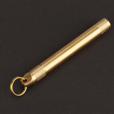 Portable Cigarette Container Box Brass Outdoor Life-Saving Camping For Fishing