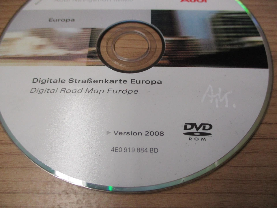 Navi Navigation DVD Karte Europe Deutschland 2008 AUDI A6 4F A8 4E 4E0919884BD - Bild 3 von 4