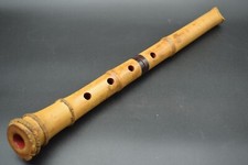 Japanese antique Vintage Shakuhachi Flute Instrument length 49.0cm #A799-4
