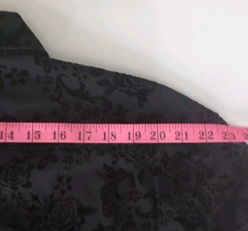 Long Sleeve Button Paisley Bev Hills Polo Club Shirts 3XLT 4XLB Black Blue Set 2 - Picture 13 of 14