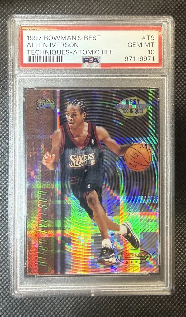 Allen Iverson 10 Graded Basketball Sports Trading Cards