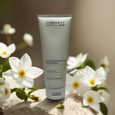 Pore-Refining Facial Detox | Gel Cleanser by Community Sixty-Six   5.0 fl oz