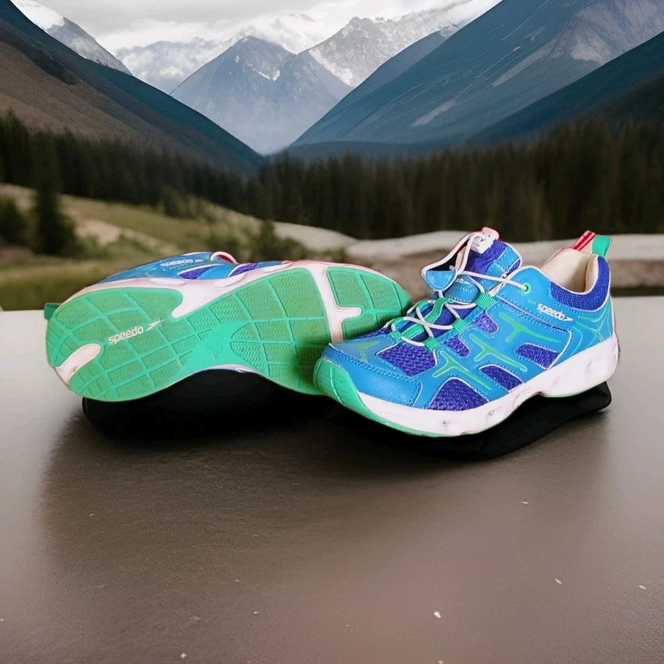 Zapatos para mujer Speedo Hydro Comfort 4.0 agua agua/azul/blanco talla 8 Foto 2 de 4