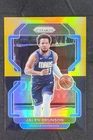 2021-22 Panini Prizm Jalen Brunson Prizms Black Gold 5/5 Dallas Mavericks