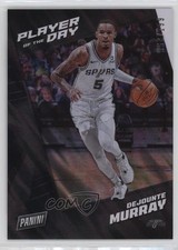 2021-22 Panini Player of the Day Moon Lava /199 Dejounte Murray #45 0w77