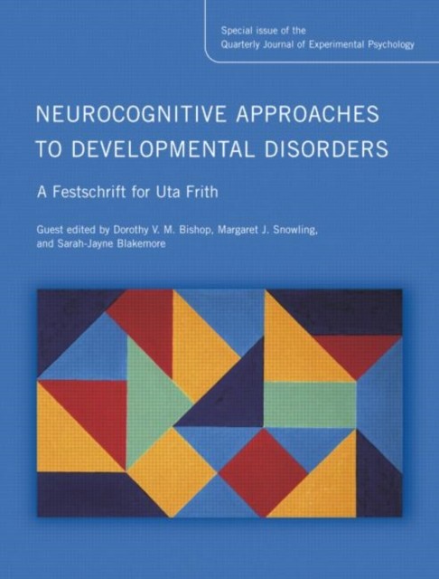Neurocognitive Approaches to Developmental  by Dorothy Bishop HARDBACK