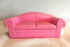 Vintage 1994 Barbie Doll Furniture Pink Couch Living Room Lounge Mattel