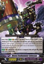 Vanguard TCG card G-BT05/093EN C Heavy Ironhammer Colossus Moonlit Dragonfang