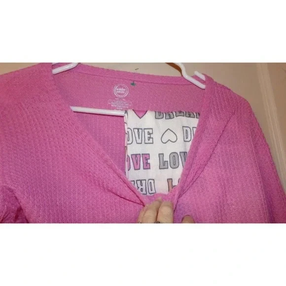 Conjunto de pijama y joggers manga larga Wonder Nation "Dream" talla XL (18) NUEVO CON ETIQUETAS Foto 3 de 4