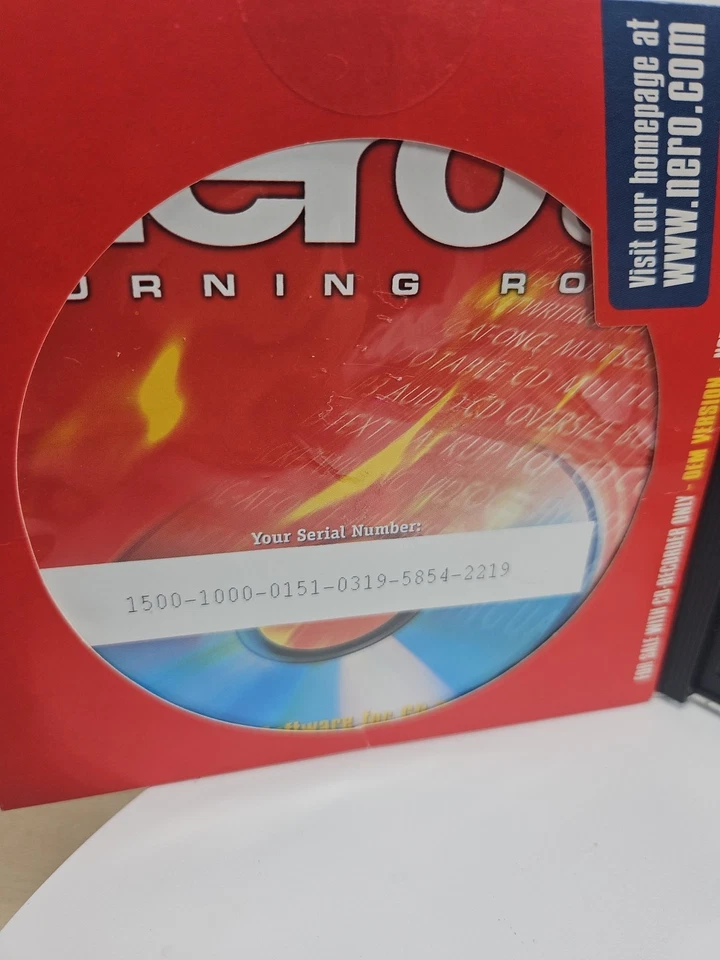 Vintage Nero 5 Burning ROM CD Burning Software - SERIAL # INCLUDED!!! - Image 2 of 4