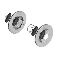 f.becker Bremsscheiben Ø238MM + BremsbelÄGe Vorne FÜR Renault Super 5 11 19 I