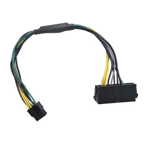 ATX PSU Power Adapter Cable 24Pin to 8 Pin for Dell Optiplex 3020 3046 5040 7020
