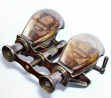 Antique Brass Monocular Binocular Royal Navy London 1917 Nautical Monocular