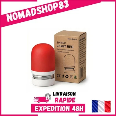 Veilleuse LED lumière rouge 630 nm rechargeable USB-C Toys4Boys - Photo 1/4