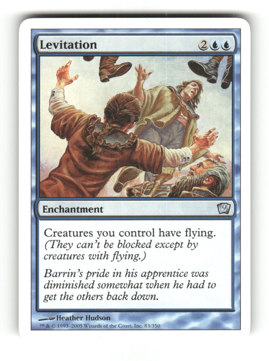 Levitation 83 Uncommon 9th Edition Magic: The Gathering Near Mint