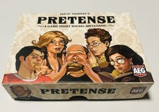 Pretense Card Game Game Night Social Metagame RARE OOP Complete-Mint-Free