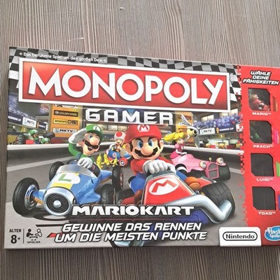 Hasbro Gaming Monopoly Gamer Mario Kart Brettspiel Super Mario ab 2 Spieler 8-11