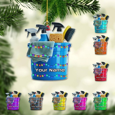 #ad Car Wash Machine Personalized Pressure Washer FLAT Ornament Car Detailer $14.99