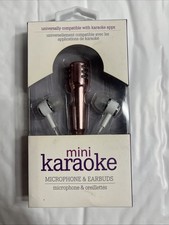 Mini Karaoke Microphone  Ear Buds