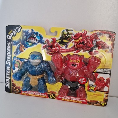 Heroes of Goo Jit Zu Stretch Strikers - Sir Thrashalot Vs. Redback - Figuren Set