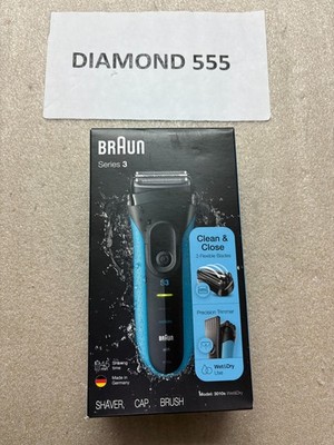 Braun Series 3-3010s Men's Rechargeable Wet & Dry Electric Foil Shaver | 7970