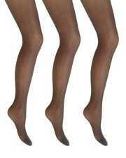 Women's Ladies 20 Denier Ladder Resist Tights Medium Large XL 1/3/6 Pairs