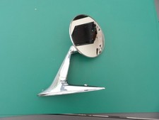 RETROVISEUR  VINTAGE CHROME ROND DIAMETRE : 100MM DE MARQUE CIPA