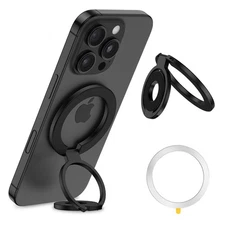 Magnetic Phone Grip Ring Holder for MagSafe Magnet Cell Phone Grip Kickstand ...