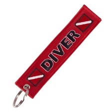 Lightweight Diving Badge Keychain Diver Sign Keyring for Sea Lover and Explorers