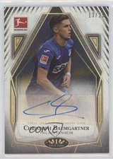 2021-22 Topps Tier One Bundesliga Black /25 Christoph Baumgartner #TOA-CB Auto