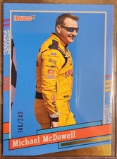 2024 Donruss Michael McDowell 146/249 Carolina Blue #157