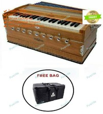 Bina 3.5 Octave Multifold Bellow 9 Stopper 42 Keys 2 Reed Harmonium with Bag