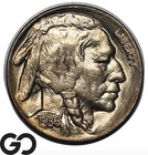 1936-D Buffalo Nickel, Beautiful Gem BU++