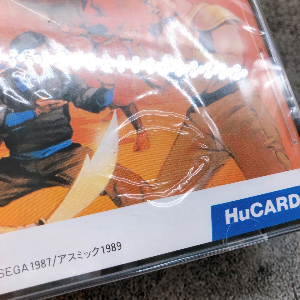 PC Engine Hu Card Shinobi Asmik Japan Retro Game 1989 Sealed New - Image 4 of 4